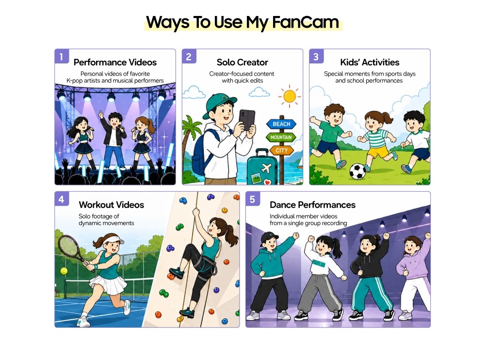 Como funciona o My FanCam? A equipa da Samsung explica