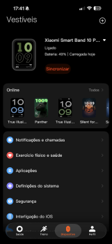 Análise Xiaomi Smart Band 10 Pro: Híbrido perfeito entre pulseira e smartwatch? 5 Análise Xiaomi Smart Band 10 Pro: Híbrido perfeito entre pulseira e smartwatch?